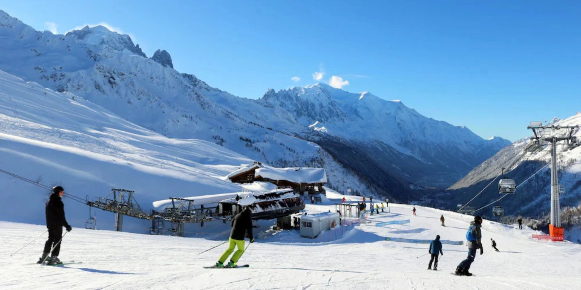 The course pushed every skiier out of their comfort zone but, crucially, was also designed not to cause panic